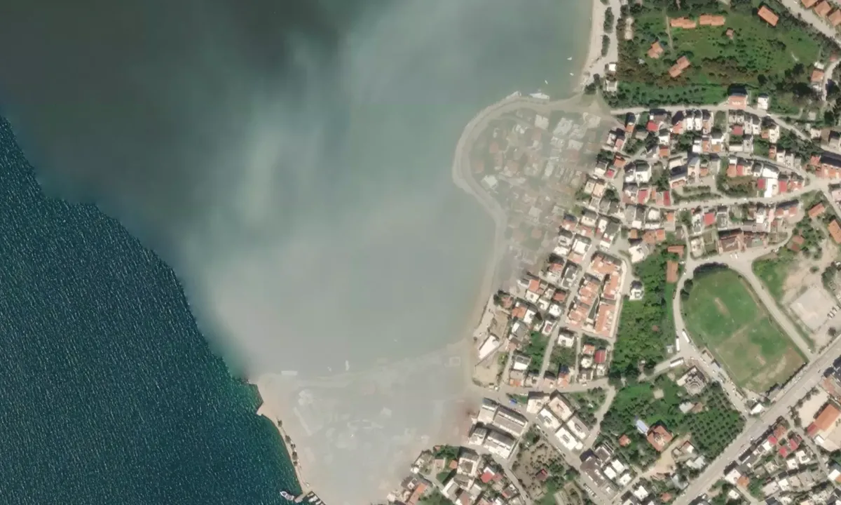 Flyfoto av Güllük