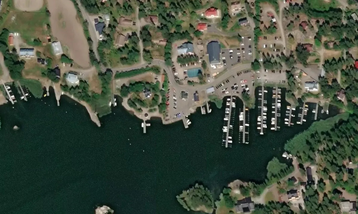 Satelite image of Gumbostrand