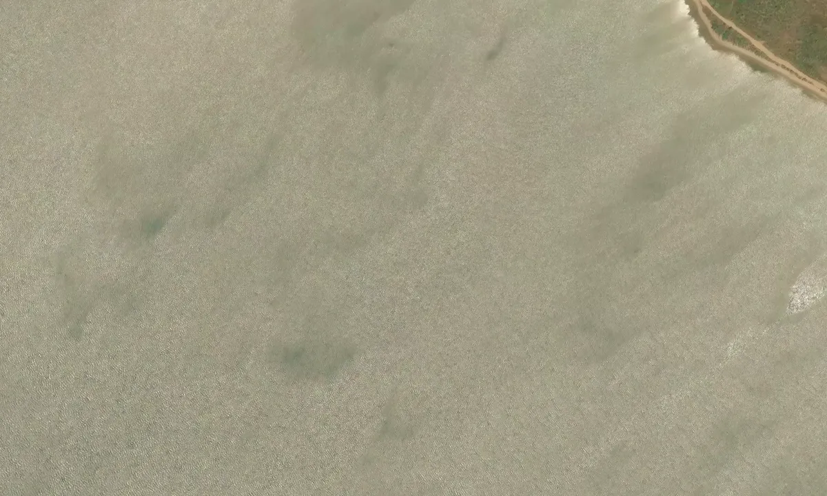Satelite image of Gümüş Bay