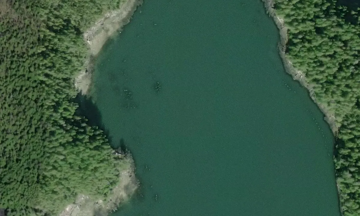 Satelite image of Gunboat Harbour