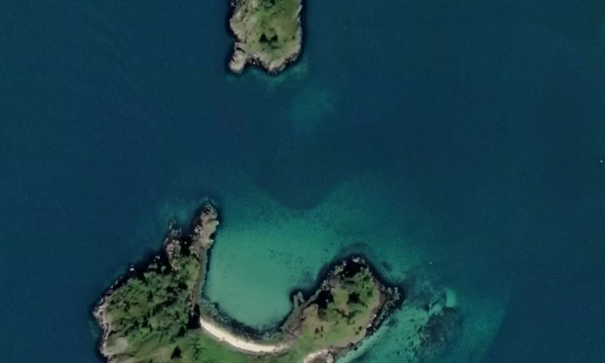 Satelite image of Gunnarskjåen