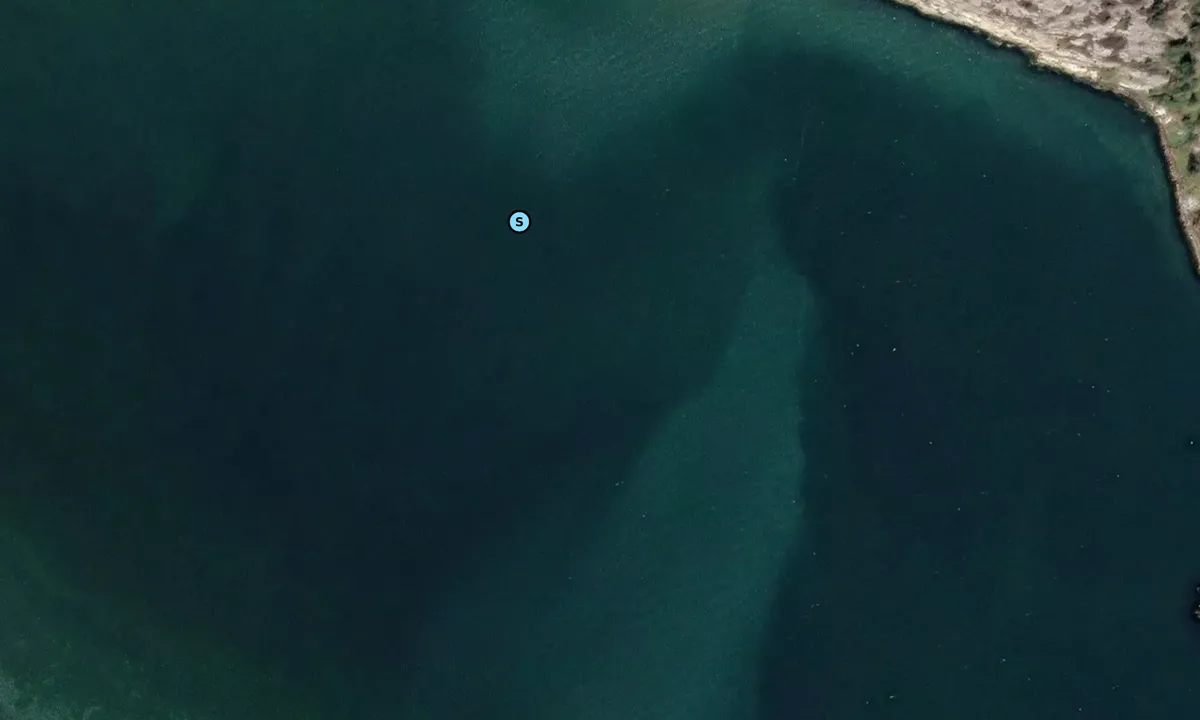 Satelite image of Gunneby kile - Tjörn