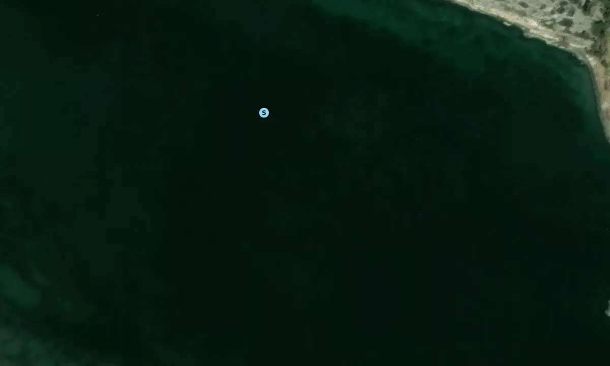 Satelite image of Gunneby kile - Tjörn