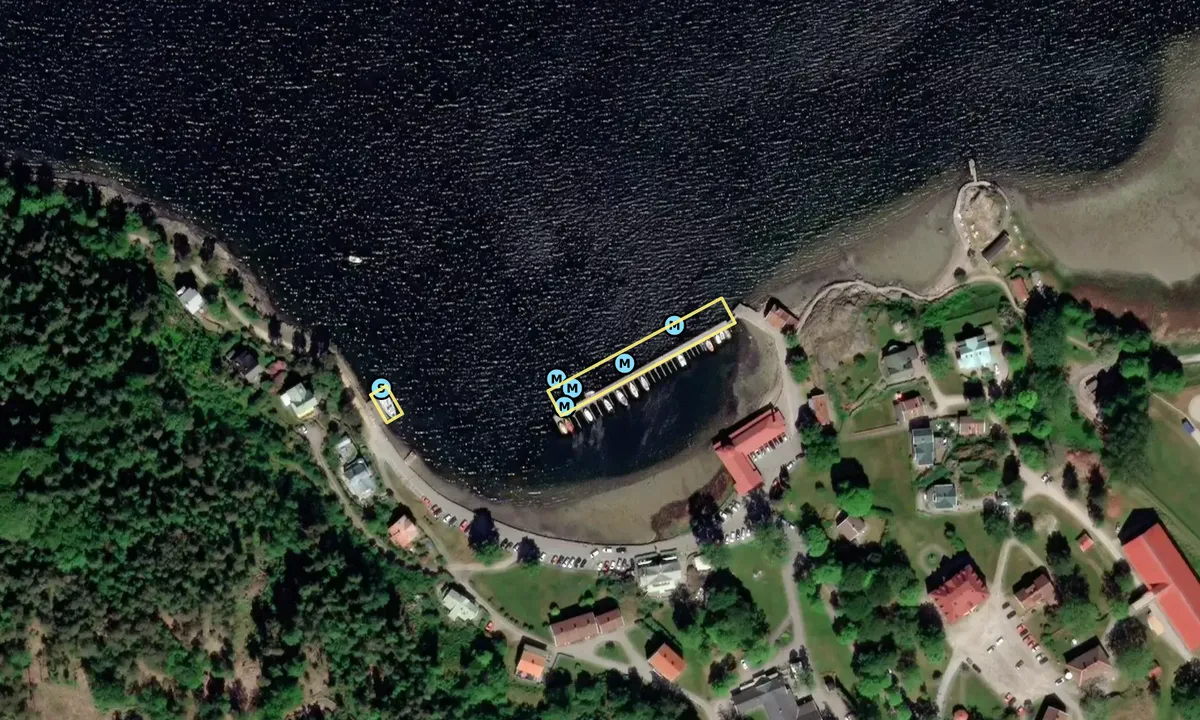 Satelite image of Gustafsberg