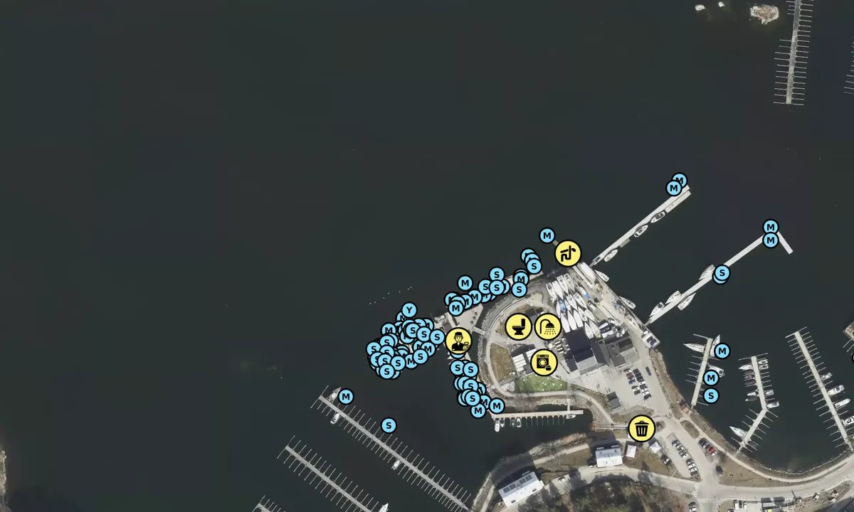 Satelite image of Gustavsbergs Gästhamn - Kattholmen