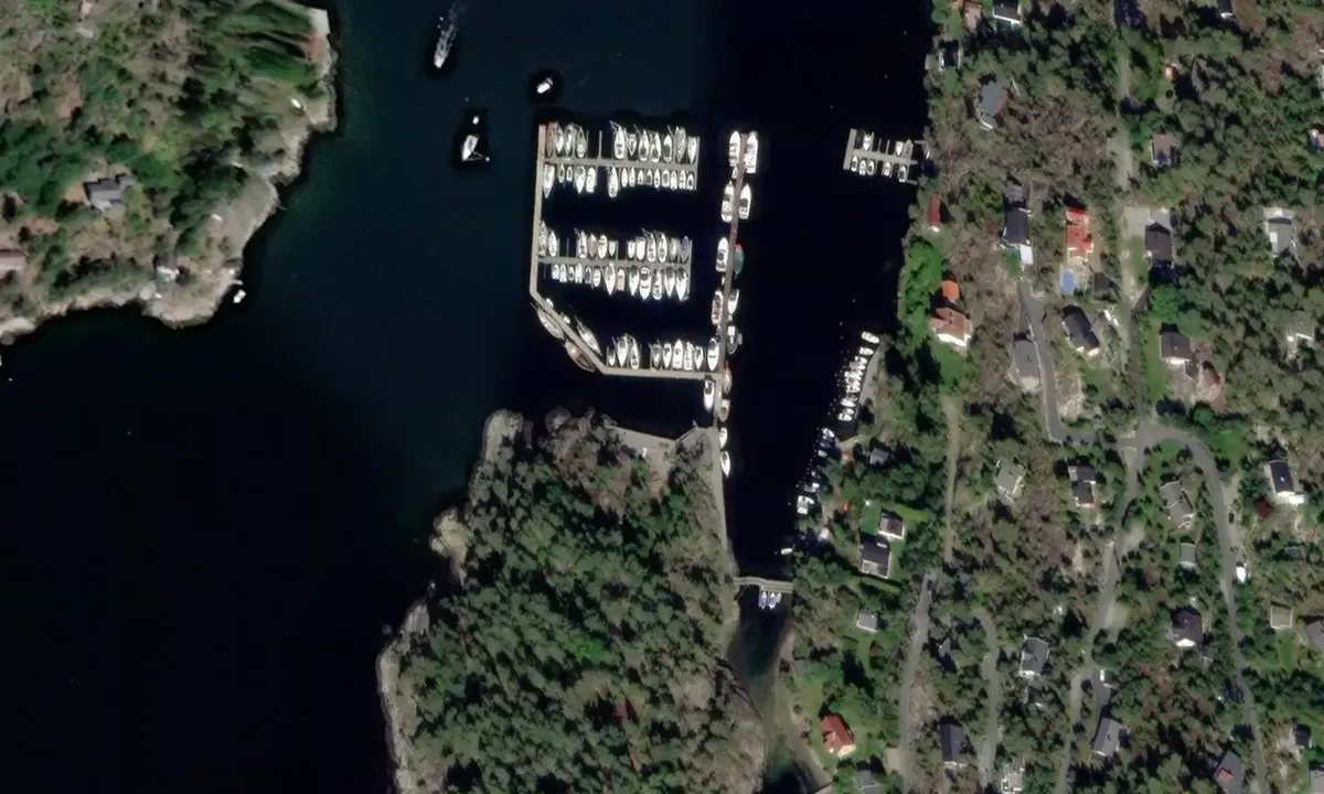 Flyfoto av Gylteholmen