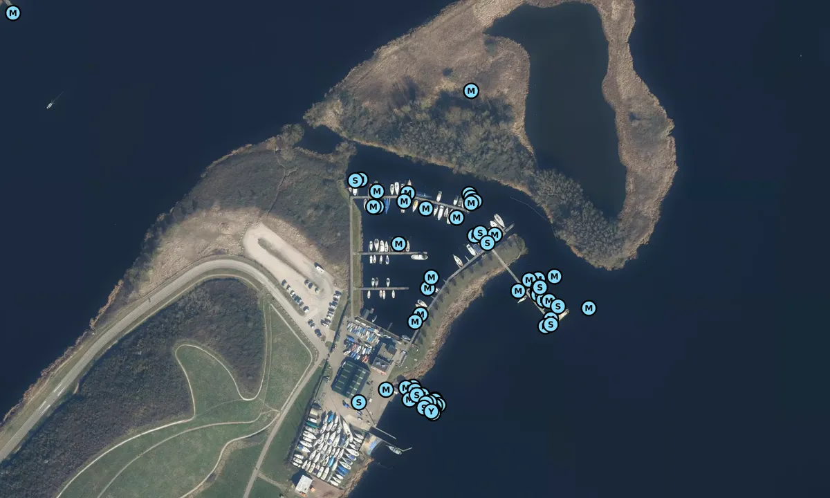 Satelite image of Haarlemsche Jachtclub