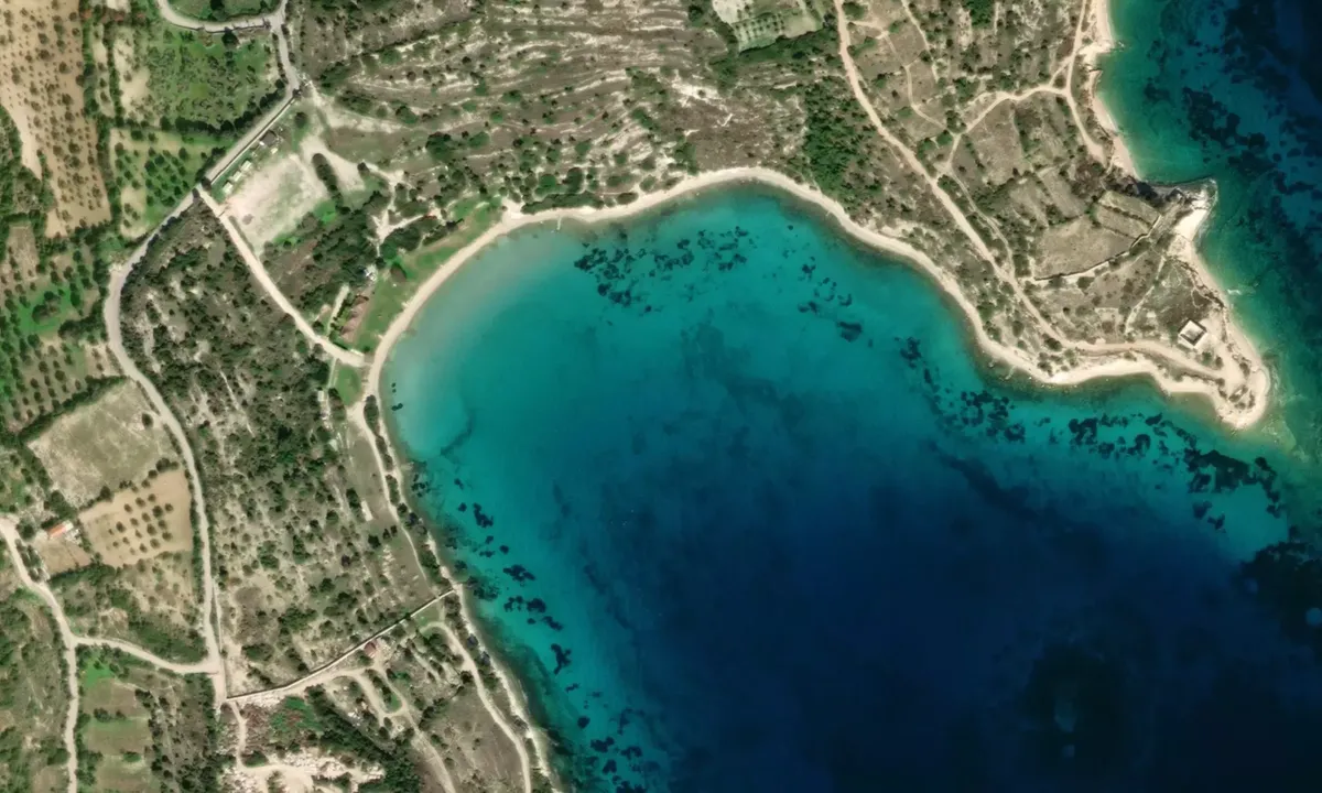 Flyfoto av Hacettepe bay