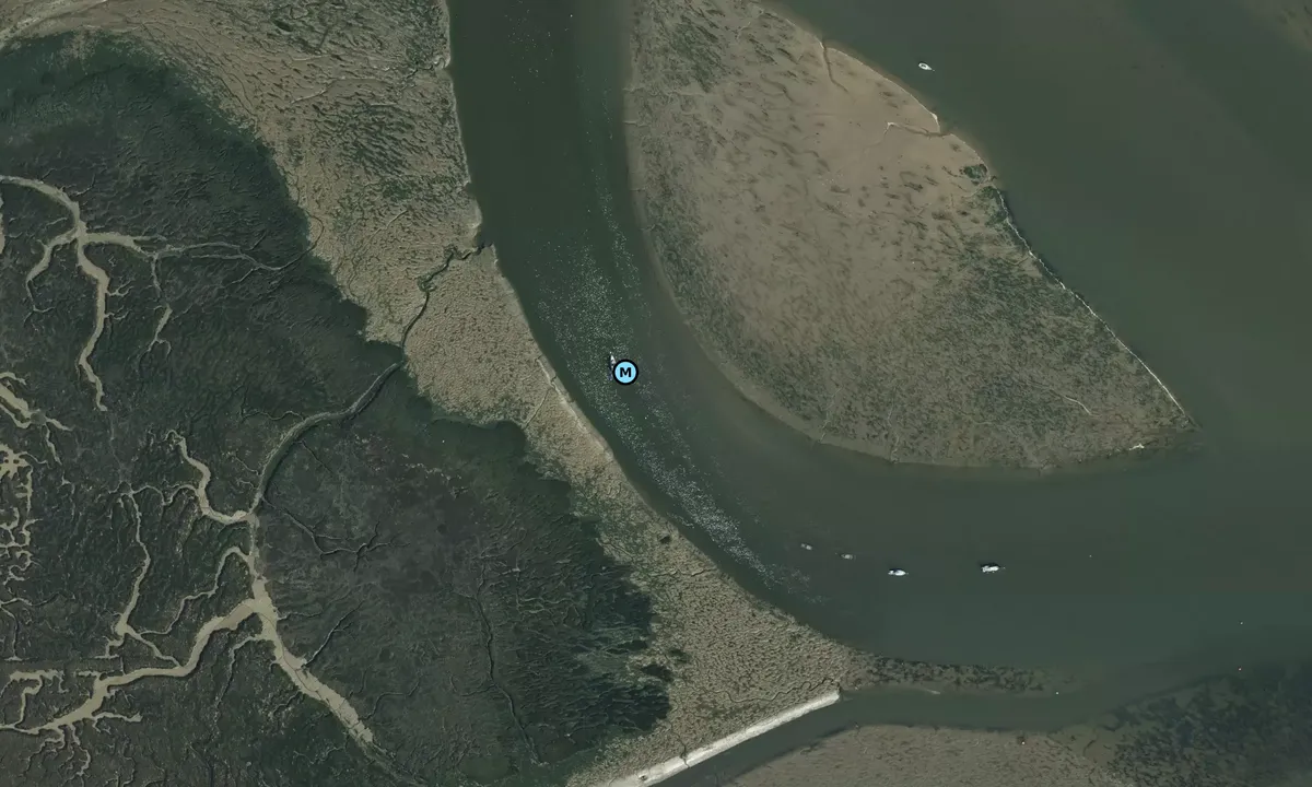 Satelite image of Hadleigh Ray
