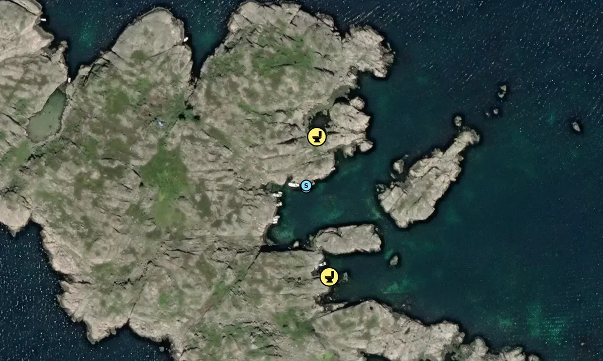 Satelite image of Hærholmene