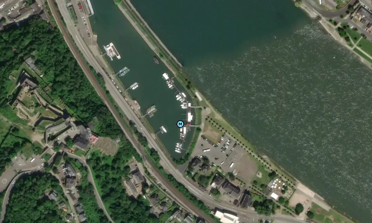 Satelite image of Hafen St. Goar