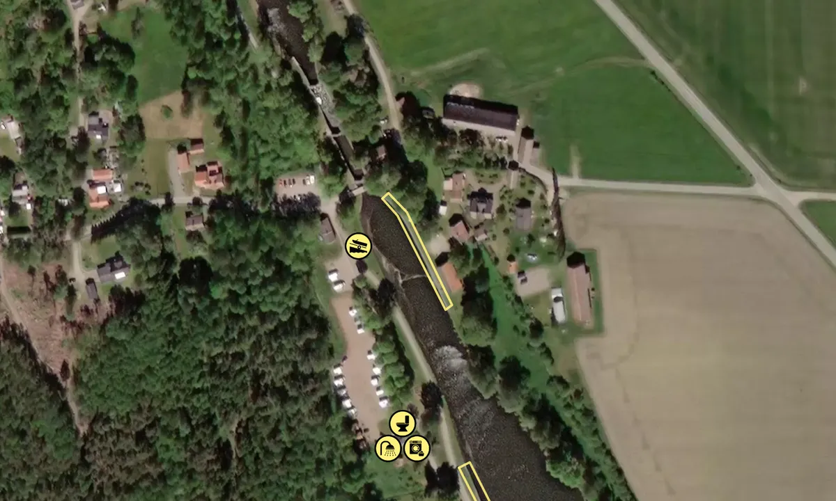 Satelite image of Hajstorp