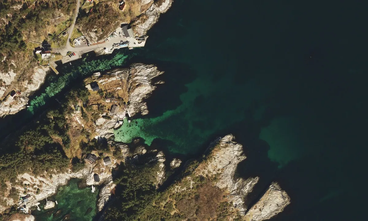 Flyfoto av Håkholmen