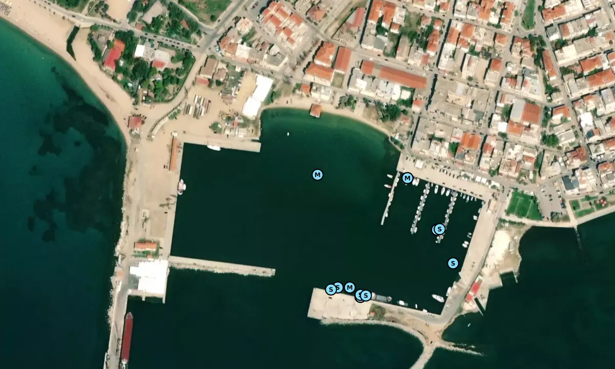 Satelite image of Halkidiki