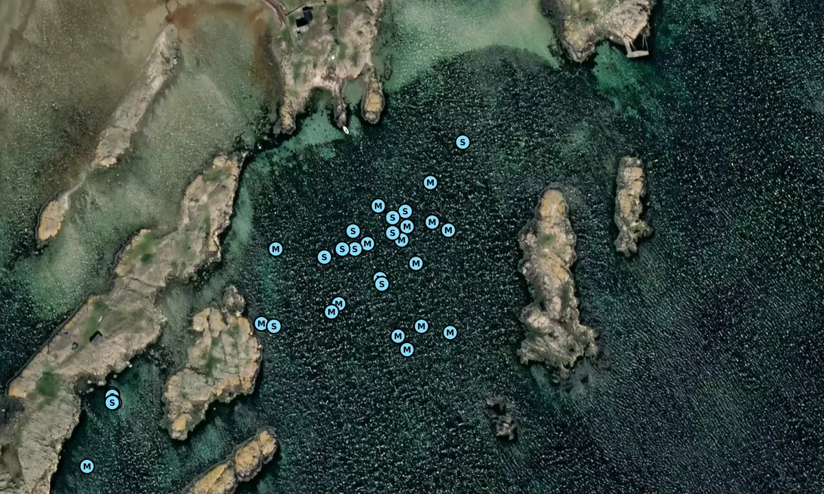 Satelite image of Hallands Väderö, Kappelhamn