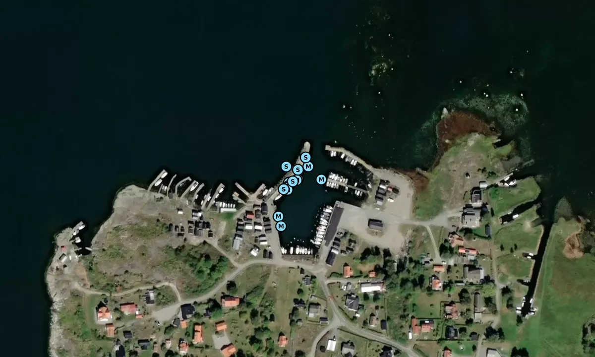 Satelite image of Hallarna