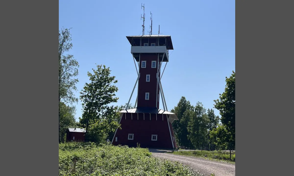 Hällekis - Hönsäter: Utsiktstårnet på Kinnekulle