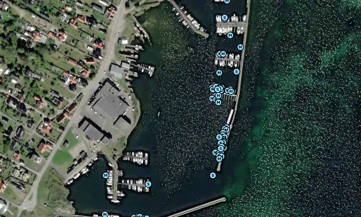 Satelite image of Hällevik