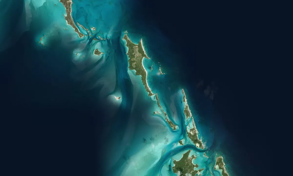 Flyfoto av Halls Pond Cay