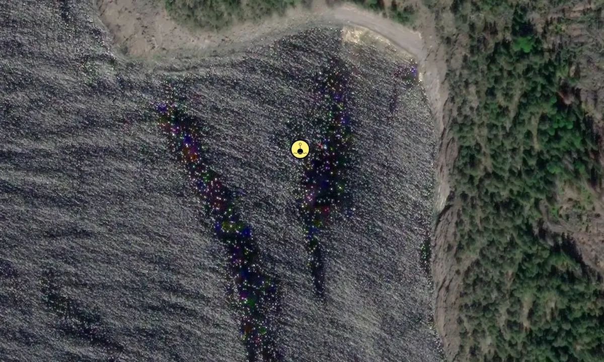 Satelite image of Hålmalen Storön - SXK Bottenhav bouy