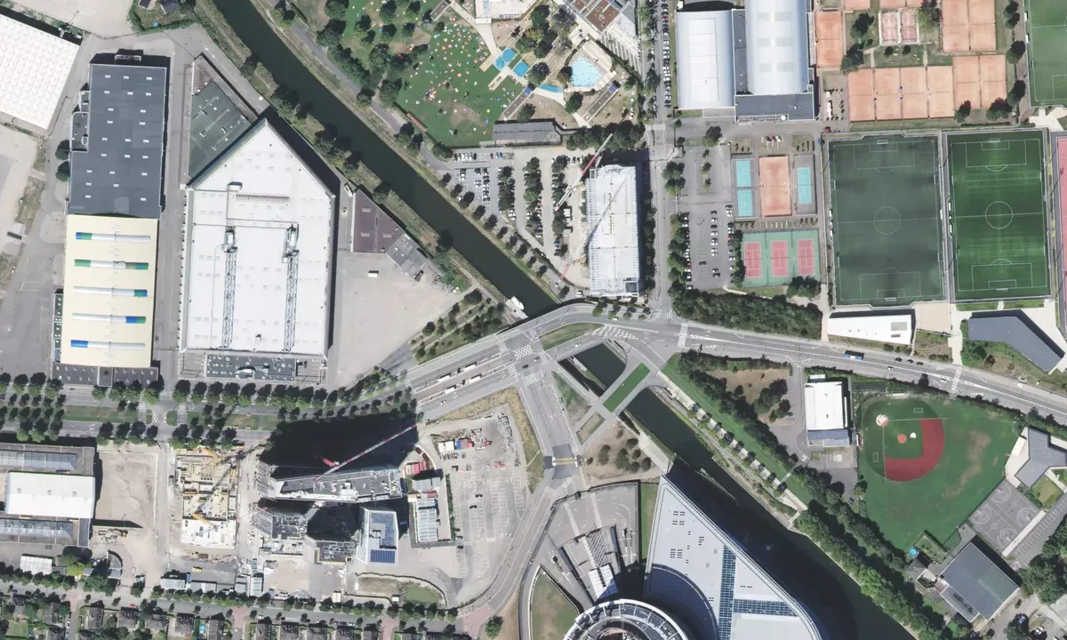 Satelite image of Halt de Plaisance Strasbourg
