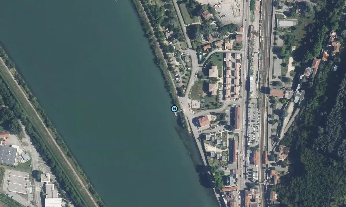 Satelite image of Halte Fluviale Saint Vallier