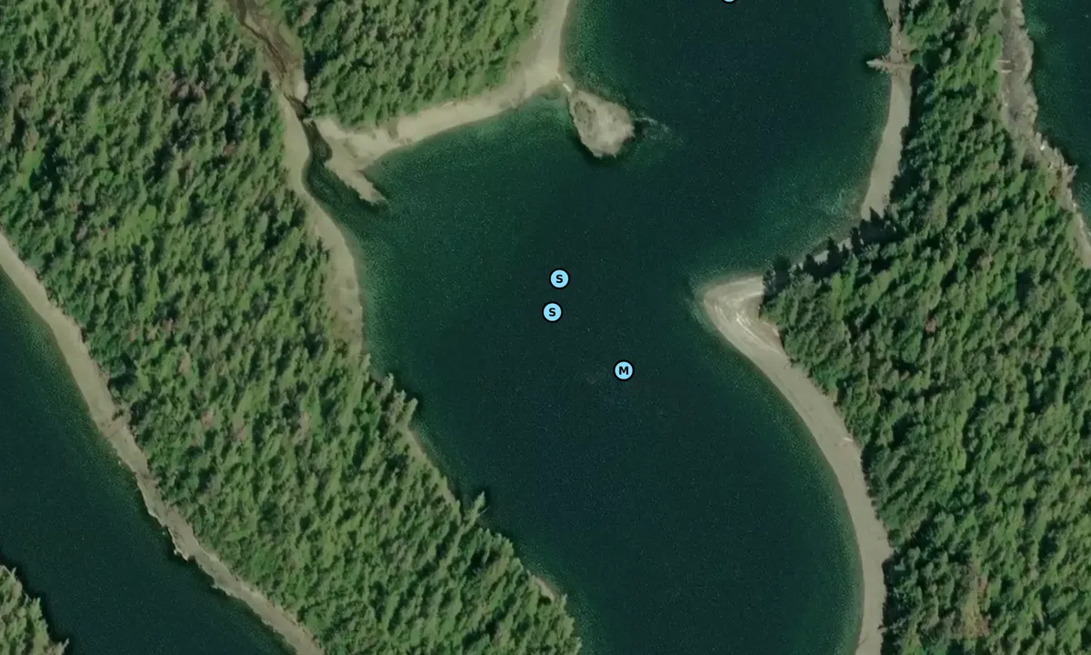 Satelite image of Ham Island