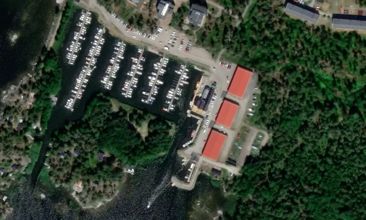 Satelite image of Hammarö-Skoghall