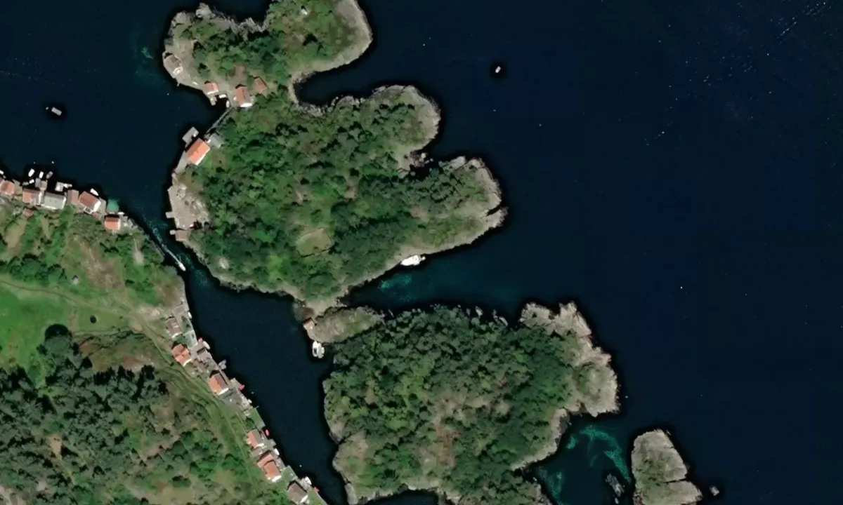 Flyfoto av Hammerøy