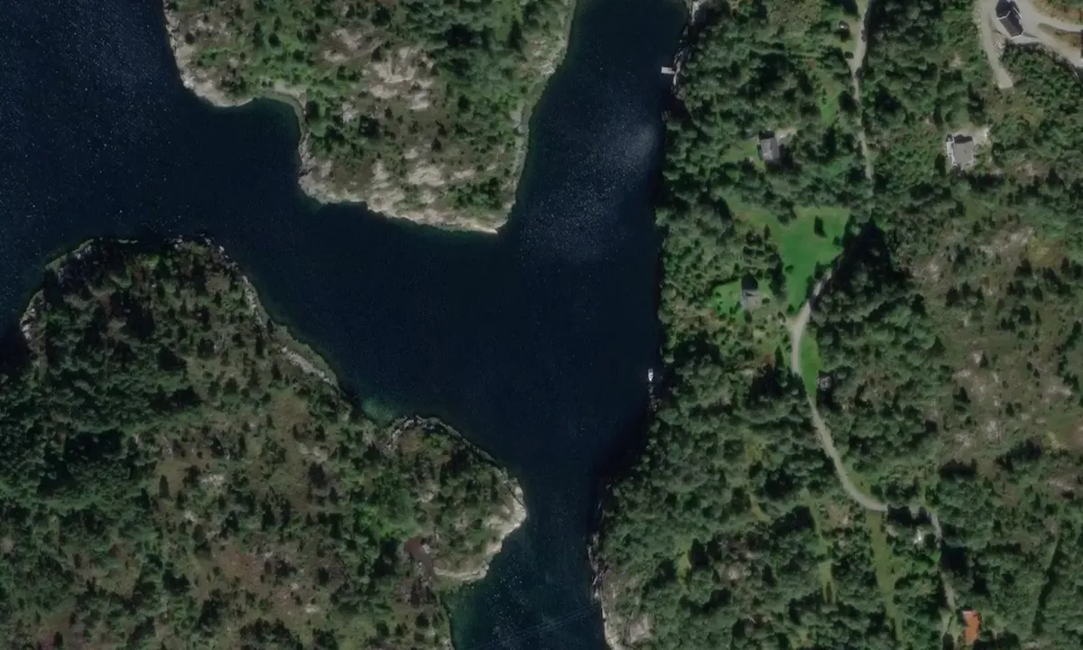 Satelite image of Hamna - Dalsøyra
