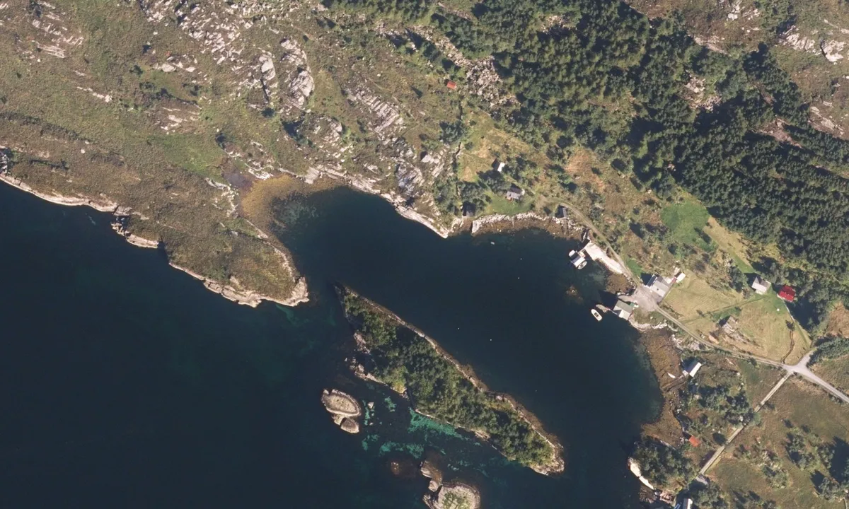 Flyfoto av Hamnen
