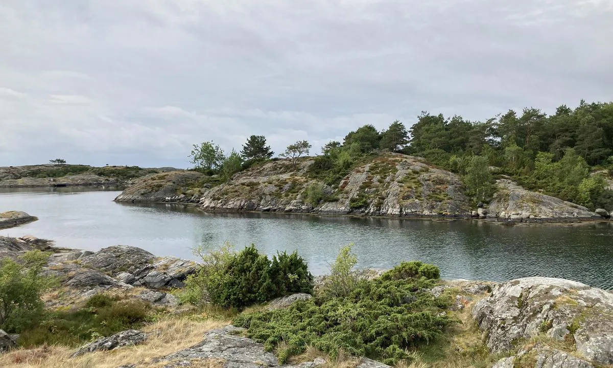 Hampholmene, Indre Maløya: Lille Hampholmsund