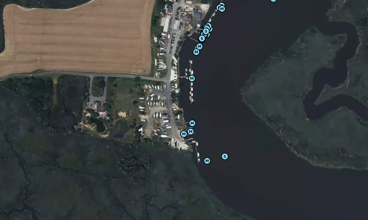 Satelite image of Hancock's Harbor Marina