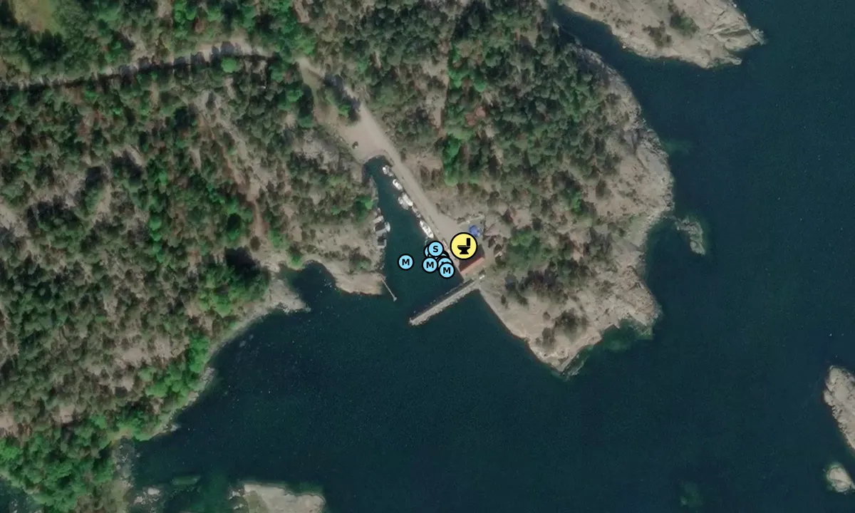 Satelite image of Händelöps Hamn