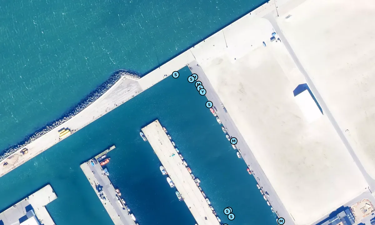 Satelite image of Hanstholm Havn