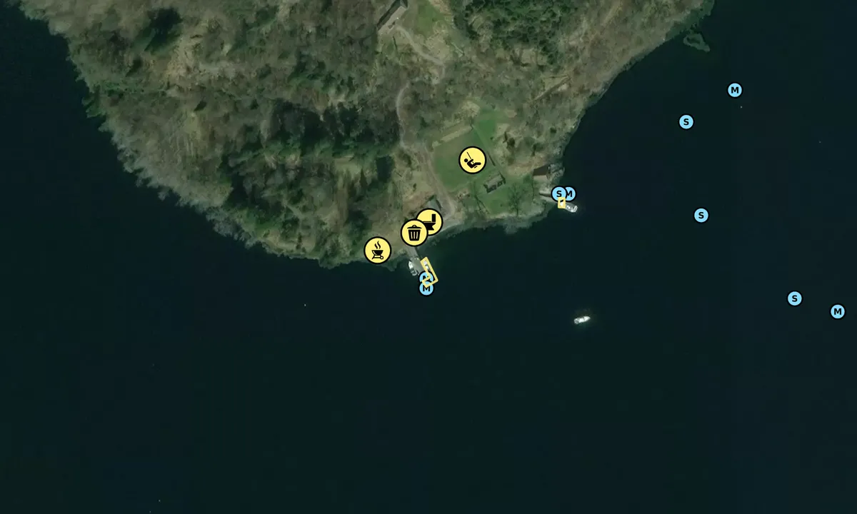 Satelite image of Håøya