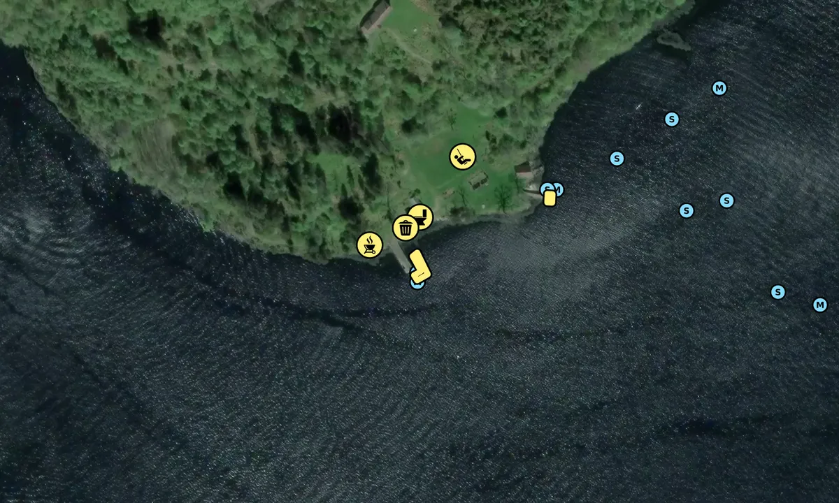 Satelite image of Håøya