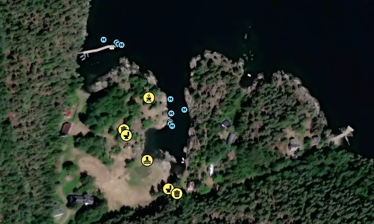 Satelite image of Håøybukta