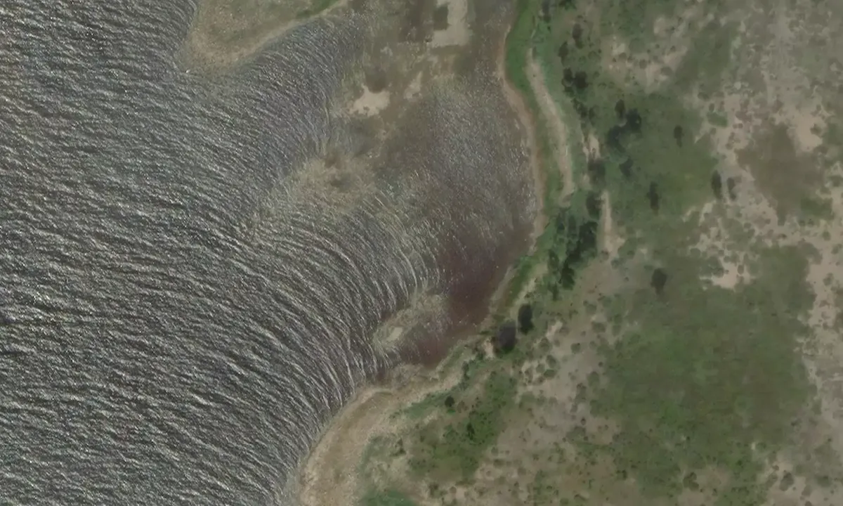 Satelite image of Haparanda Sandskär