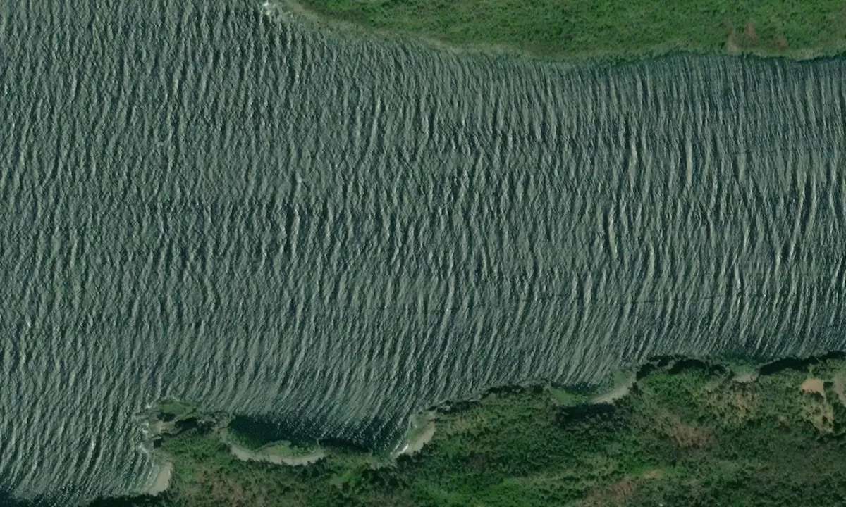 Satelite image of Harbor Cove (North Arm)