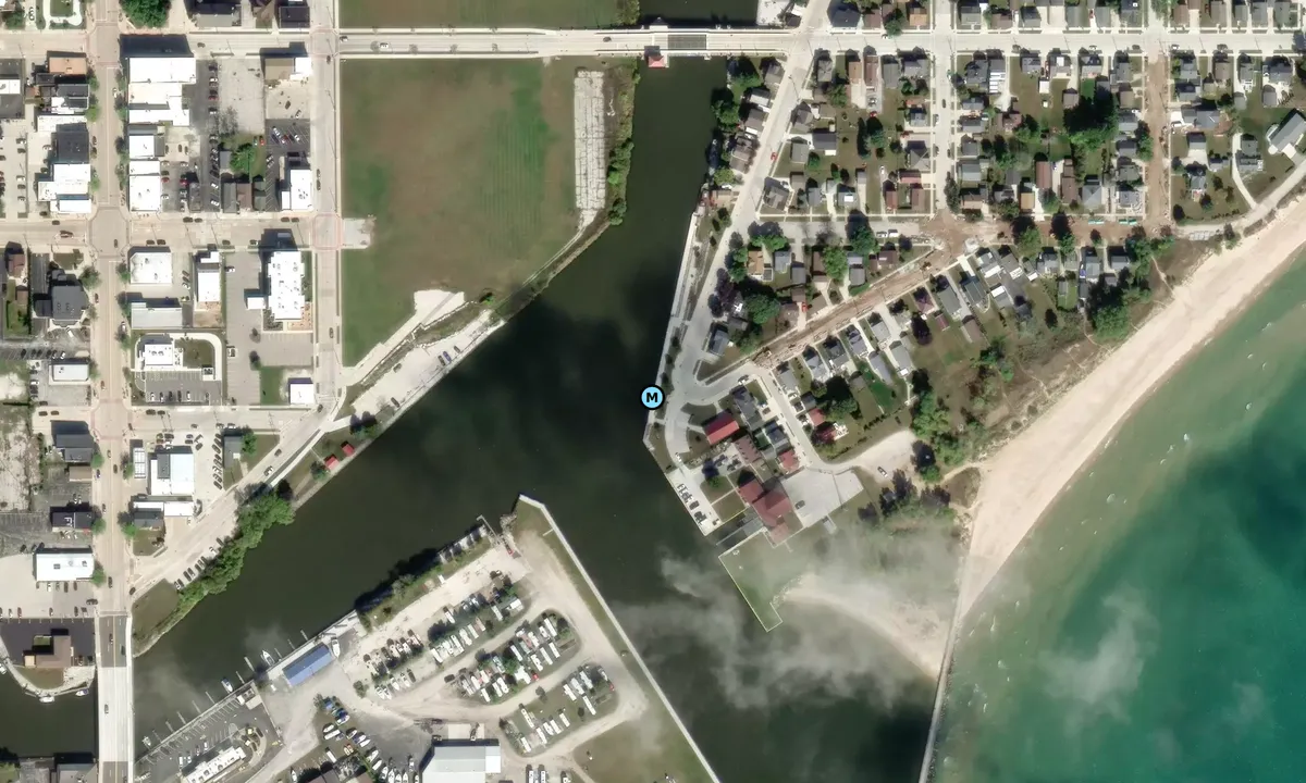 Satelite image of Harbor Park Two Rivers