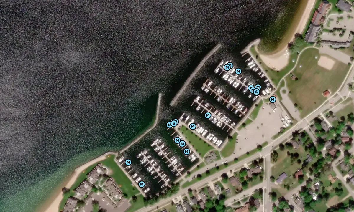 Satelite image of Harborage Marina