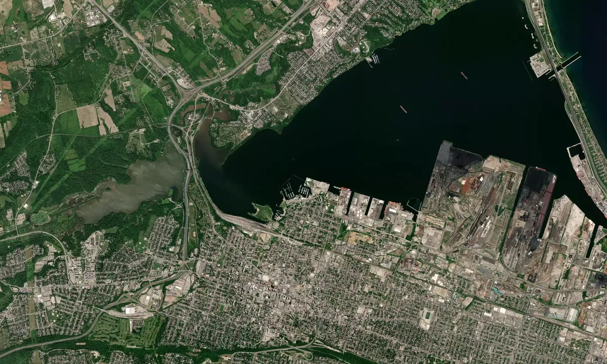 Flyfoto av Harbour West Marina - Hamilton