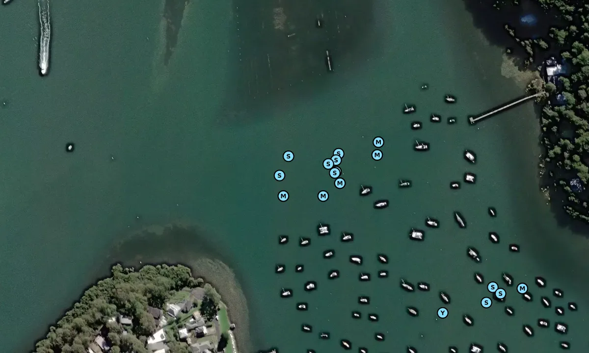 Satelite image of Hardy Bay