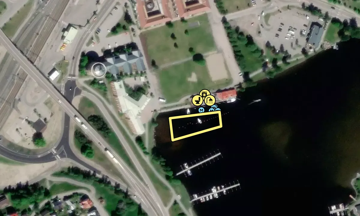 Satelite image of Härnösand - Nattviken