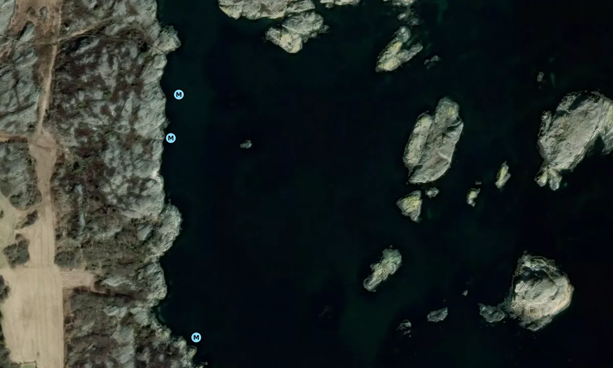 Satelite image of Härön - Hisingsviken