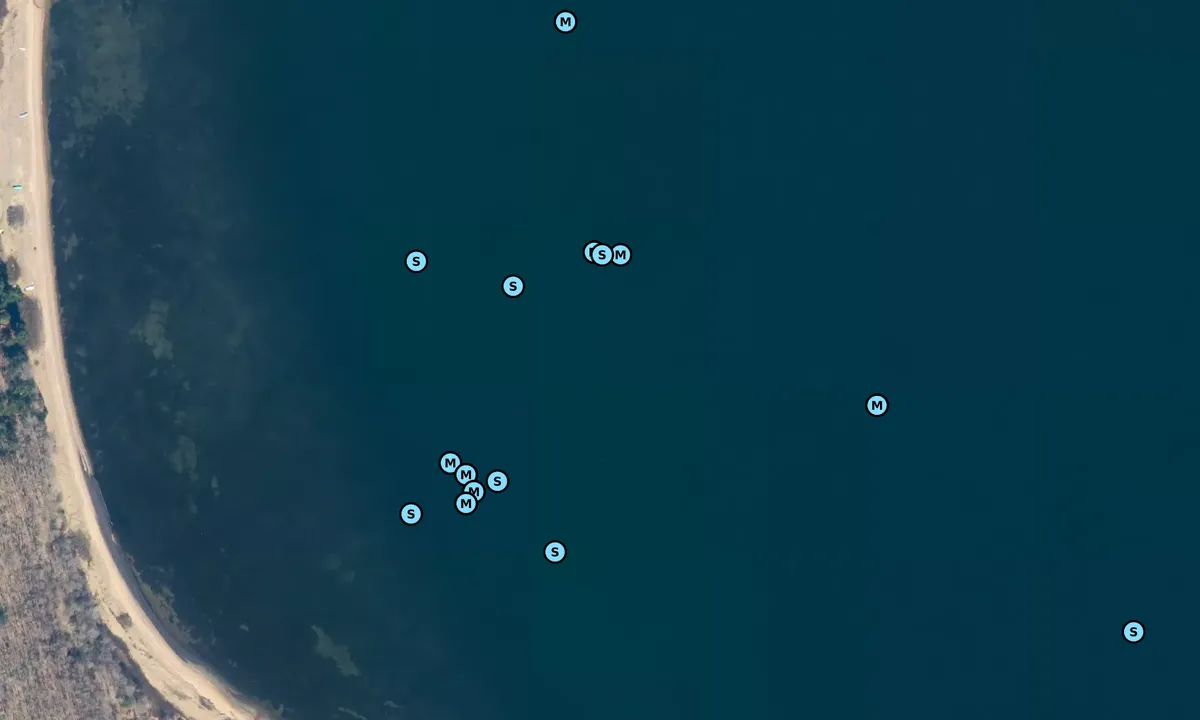 Satelite image of Harre Vig S bouy