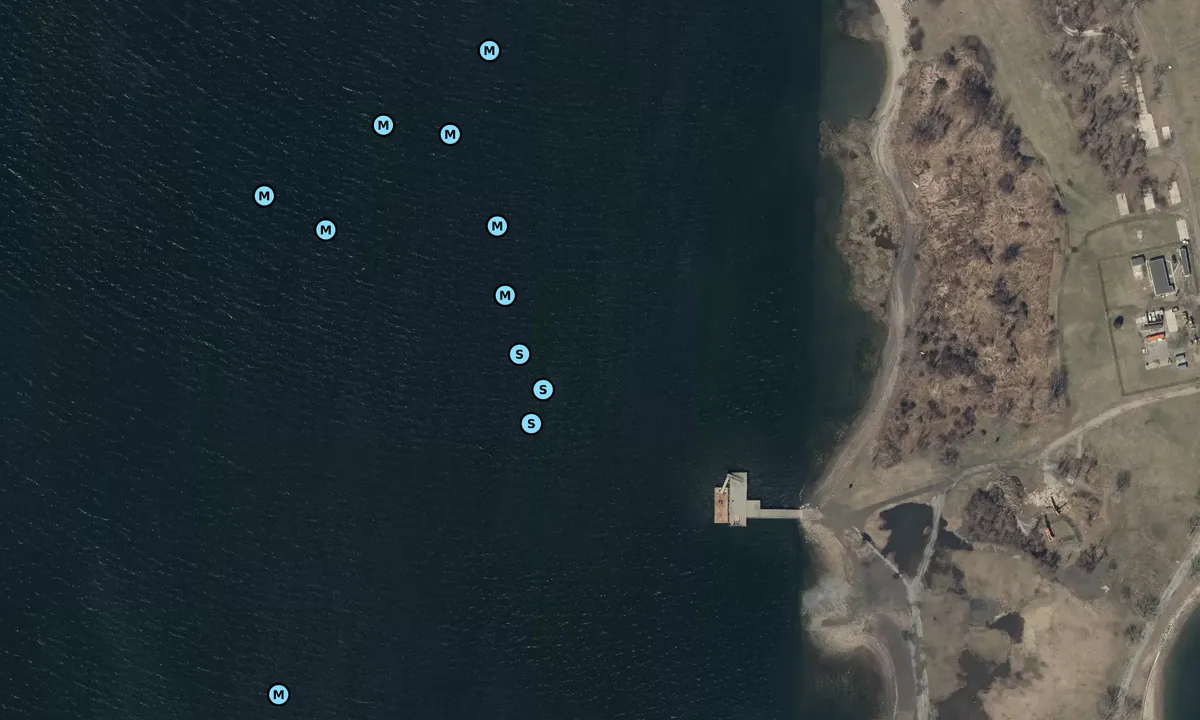 Satelite image of Hart Island
