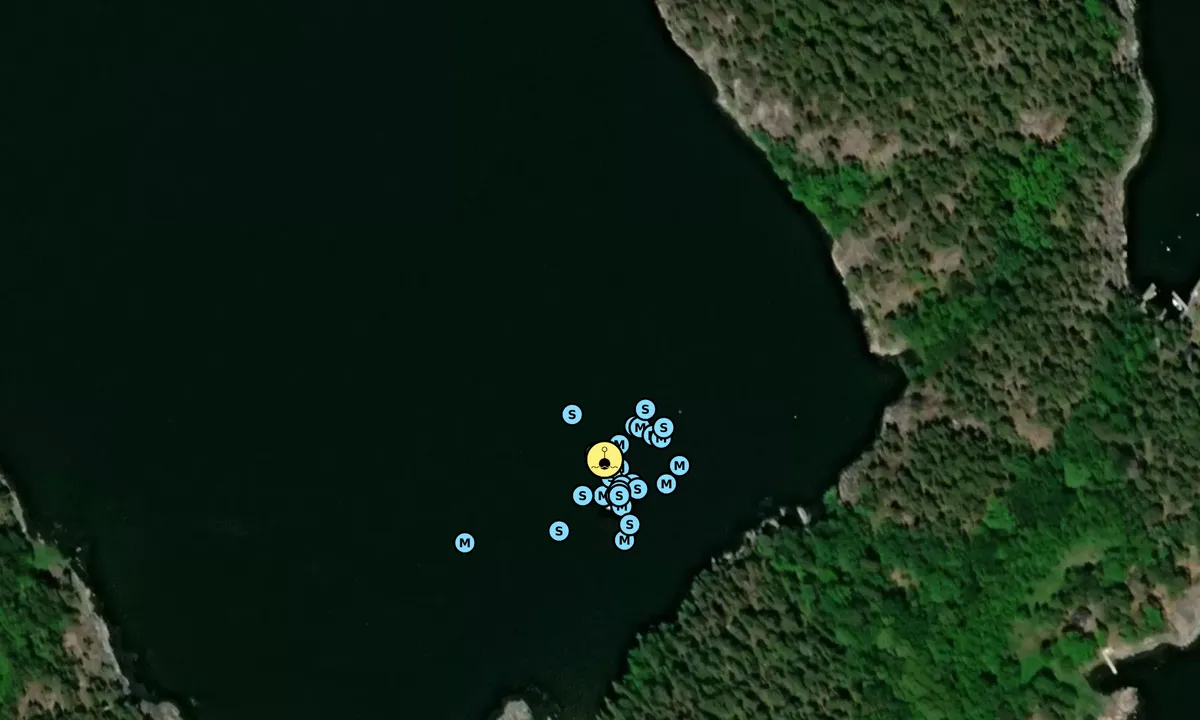 Satelite image of Hasselö-Bergö - SXK Sörmland bouy