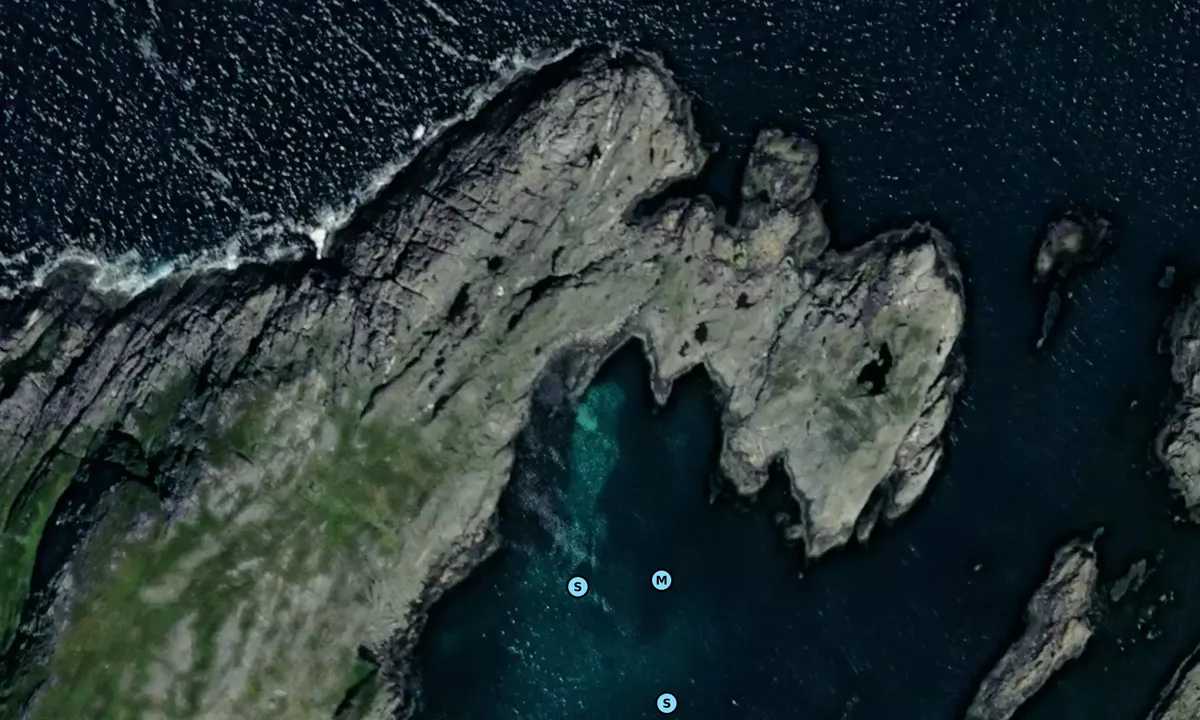 Satelite image of Håstein